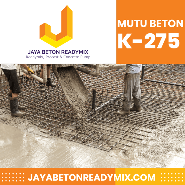 Harga Beton ReadyMix K-275