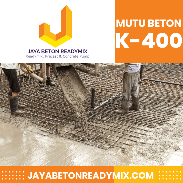 Harga Beton ReadyMix K-400