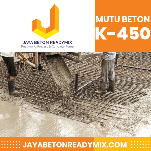 Harga Beton ReadyMix K-450