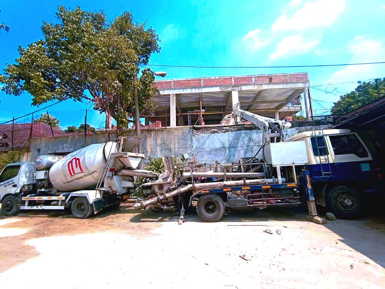 Sewa Pompa Beton Jaya Beton ReadyMix